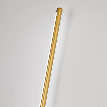 Wandlamp Modern LED met Lineaire Staaf en Ronde Rozet Dimbaar