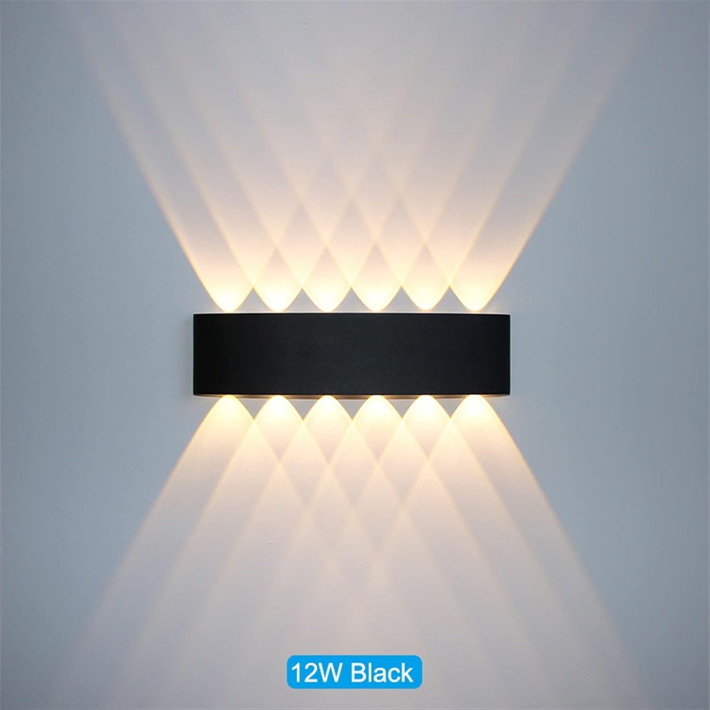 Wandlamp Modern LED met Up en Down Verlichting voor Binnen en Buiten