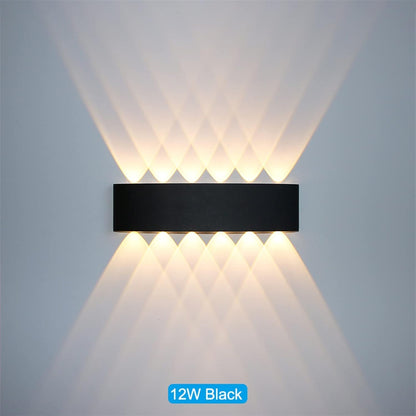 Wandlamp Modern LED met Up en Down Verlichting voor Binnen en Buiten