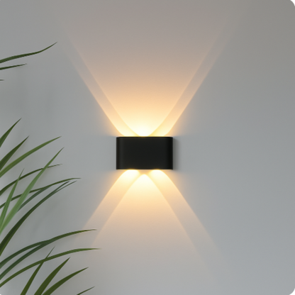 Wandlamp Modern LED met Up en Down Verlichting voor Binnen en Buiten