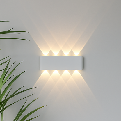 Wandlamp Modern LED met Up en Down Verlichting voor Binnen en Buiten