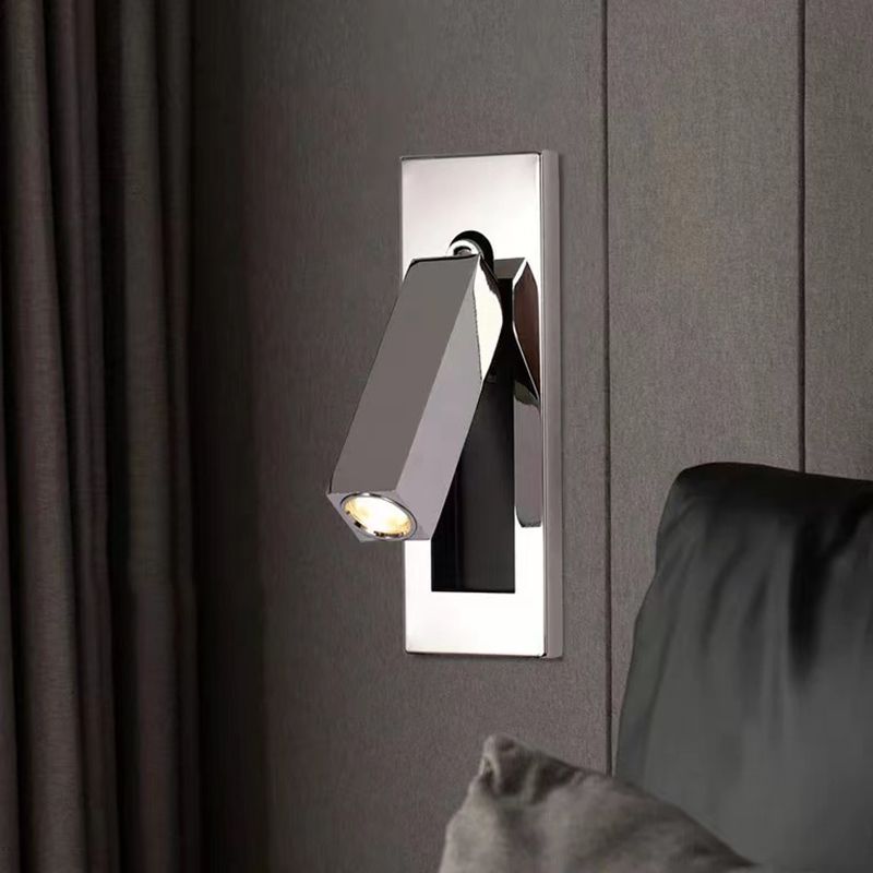 Wandlamp Modern Leeslamp met Draaibare Spot en Ingebouwde LED voor Slaapkamer