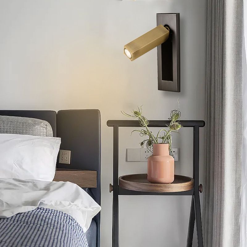 Wandlamp Modern Leeslamp met Draaibare Spot en Ingebouwde LED voor Slaapkamer