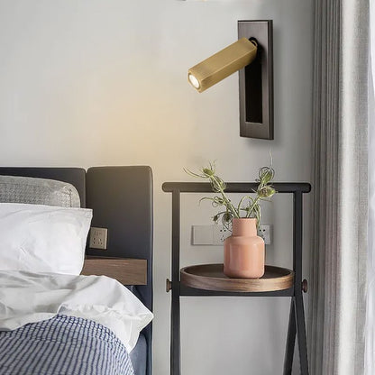 Wandlamp Modern Leeslamp met Draaibare Spot en Ingebouwde LED voor Slaapkamer