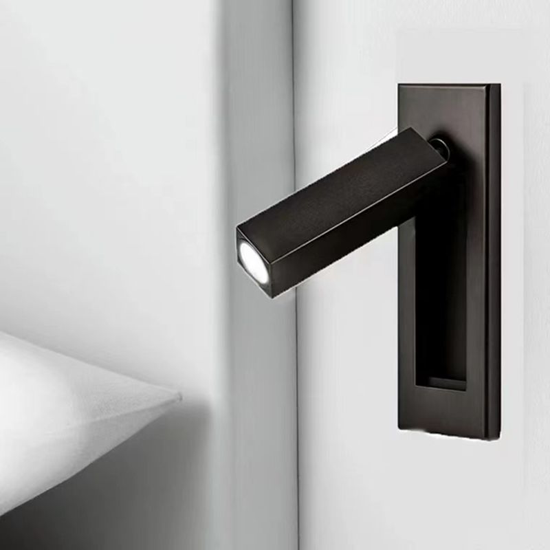 Wandlamp Modern Leeslamp met Draaibare Spot en Ingebouwde LED voor Slaapkamer