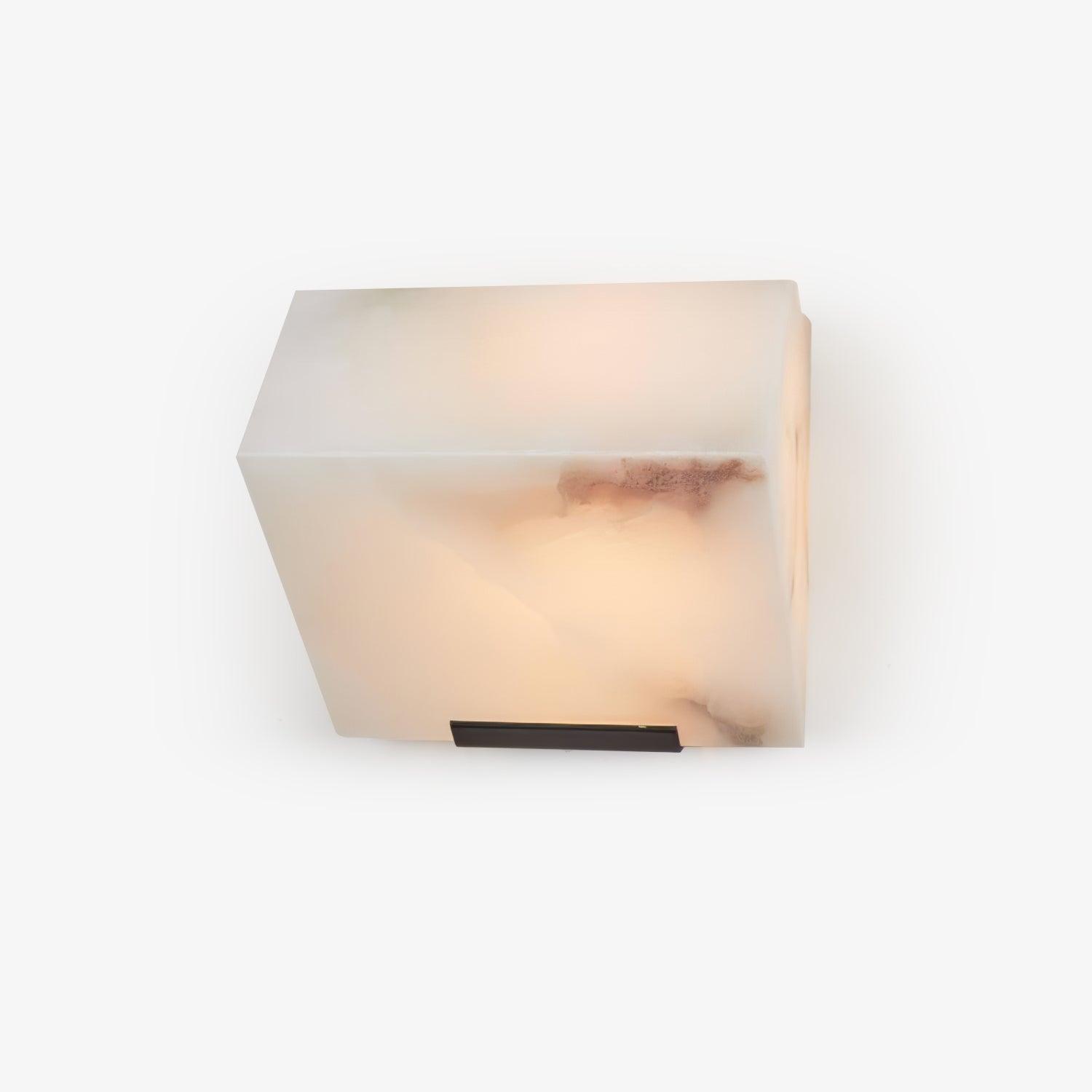 Wandlamp Modern met Albast Kappen en Geïntegreerde LED