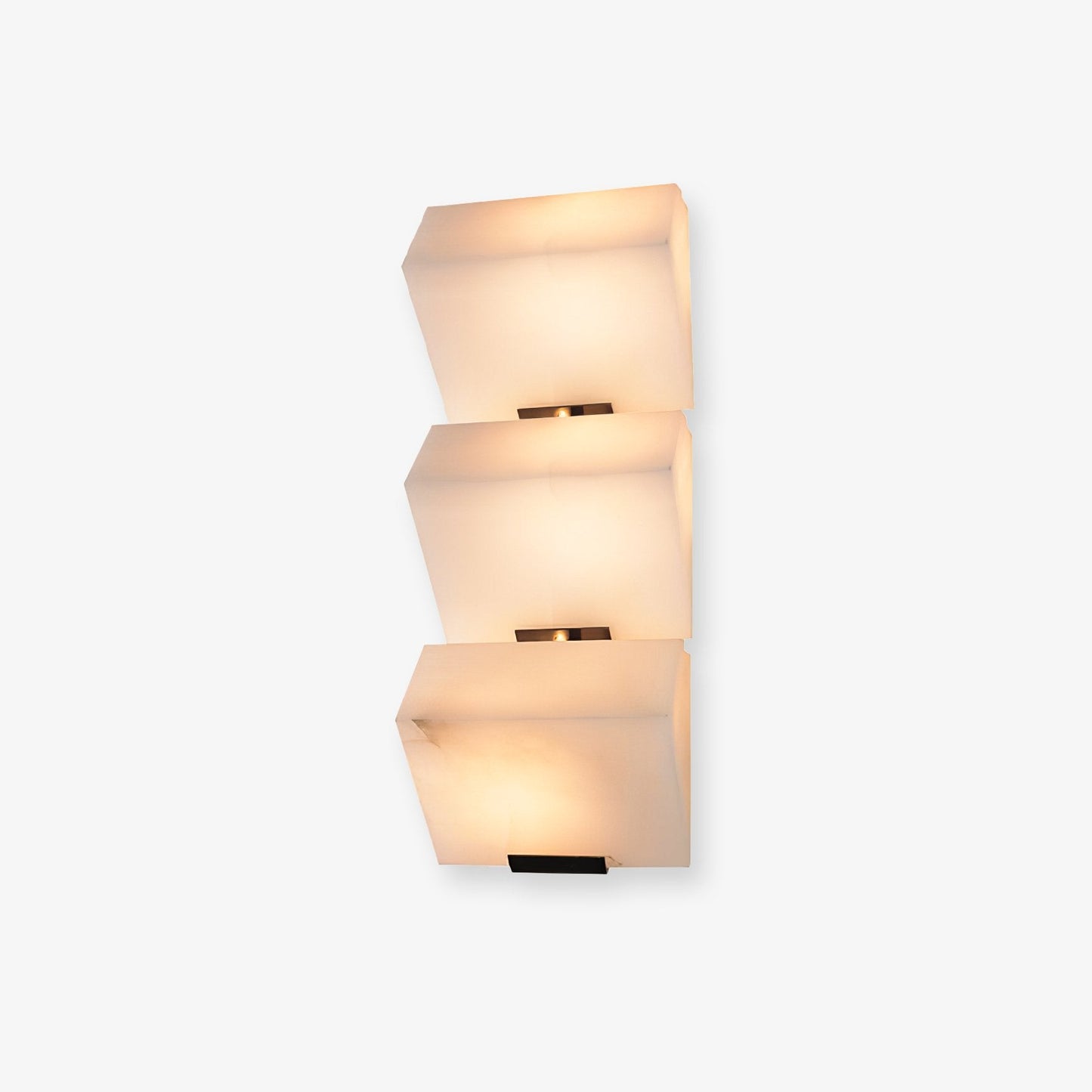 Wandlamp Modern met Albast Kappen en Geïntegreerde LED