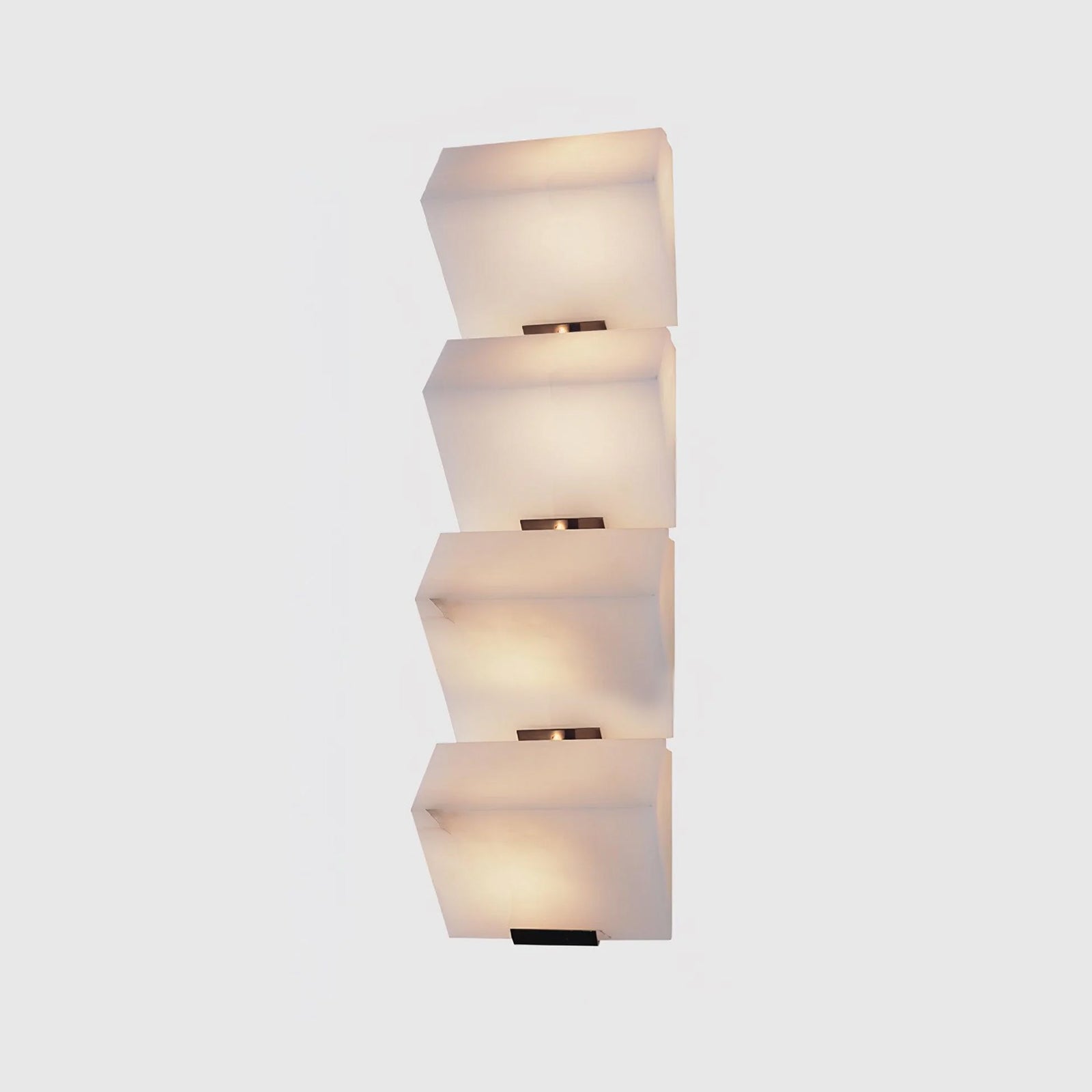 Wandlamp Modern met Albast Kappen en Geïntegreerde LED