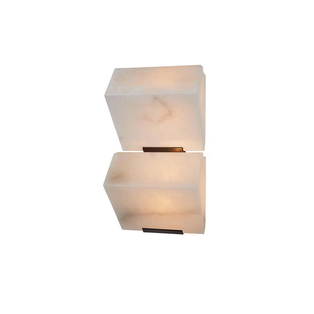 Wandlamp Modern met Albast Kappen en Geïntegreerde LED