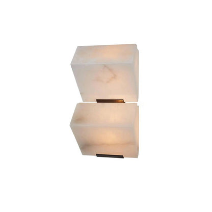 Wandlamp Modern met Albast Kappen en Geïntegreerde LED