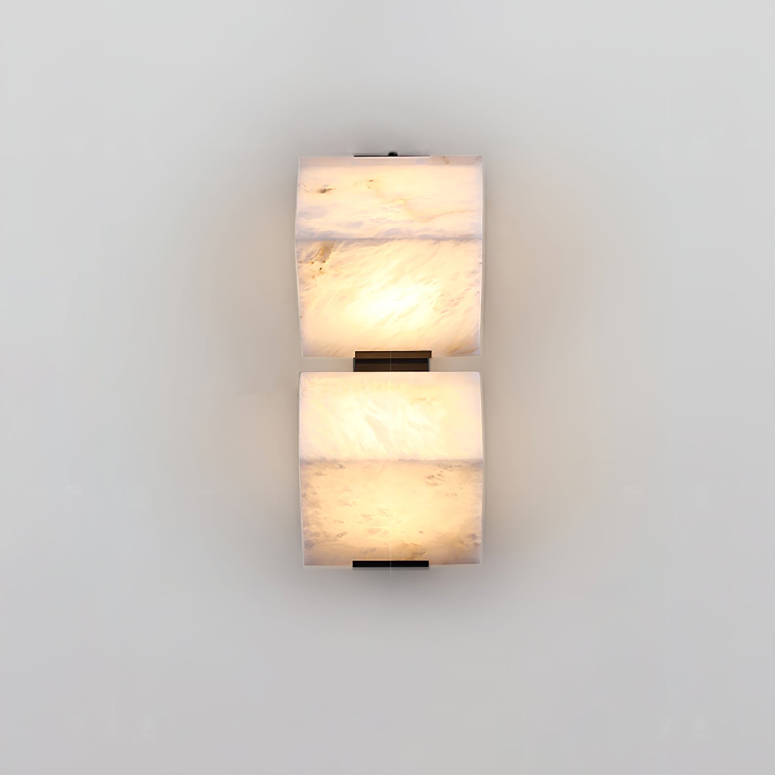 Wandlamp Modern met Albast Kappen en Geïntegreerde LED