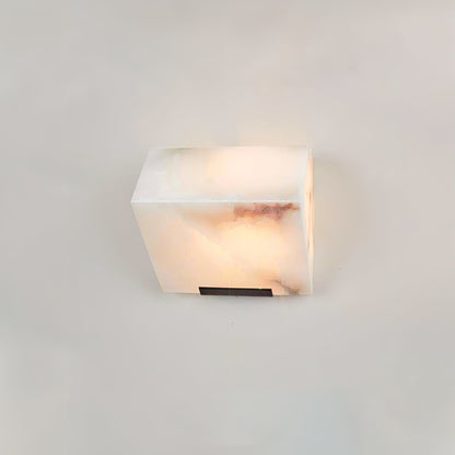 Wandlamp Modern met Albast Kappen en Geïntegreerde LED