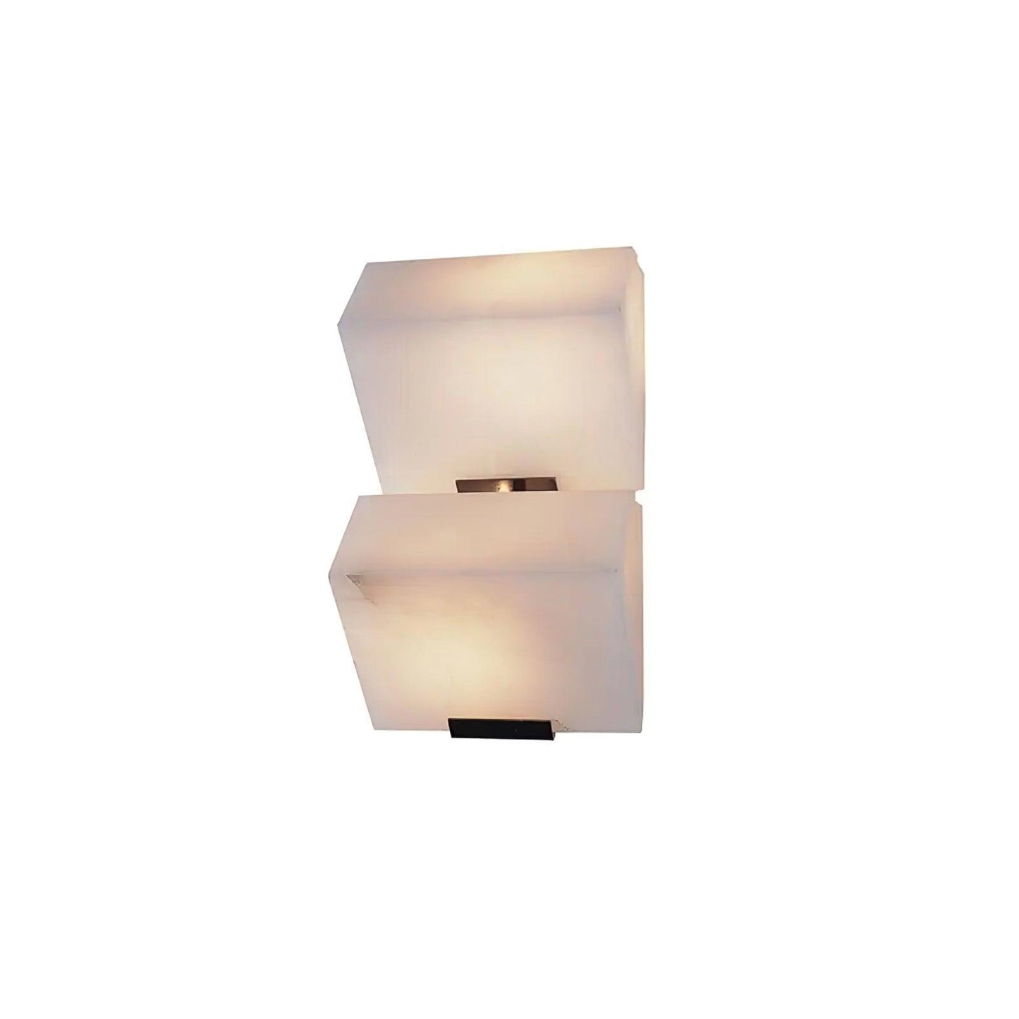 Wandlamp Modern met Albast Kappen en Geïntegreerde LED