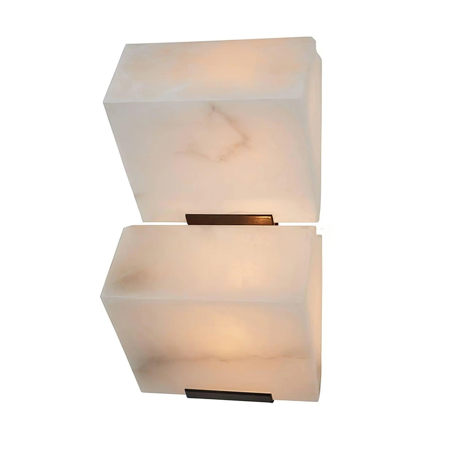 Wandlamp Modern met Albast Kappen en Geïntegreerde LED