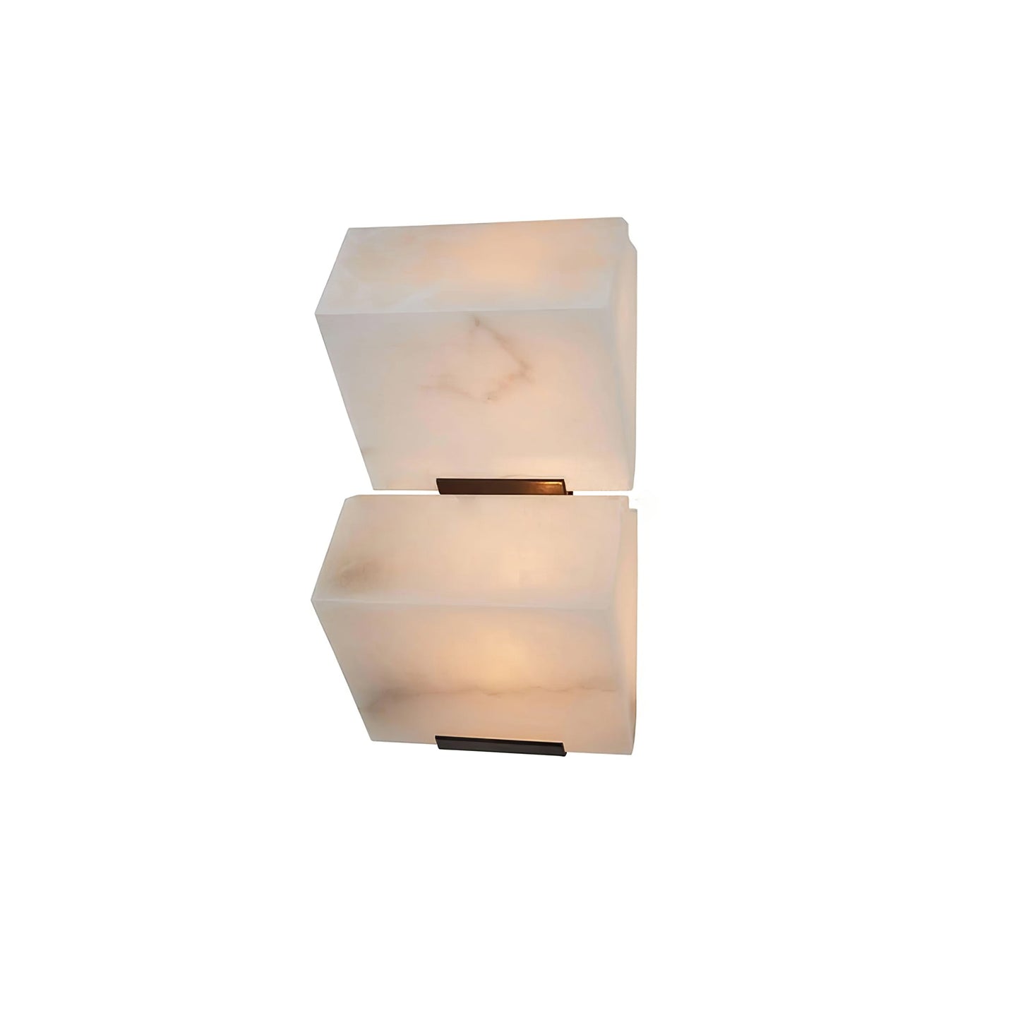 Wandlamp Modern met Albast Kappen en Geïntegreerde LED