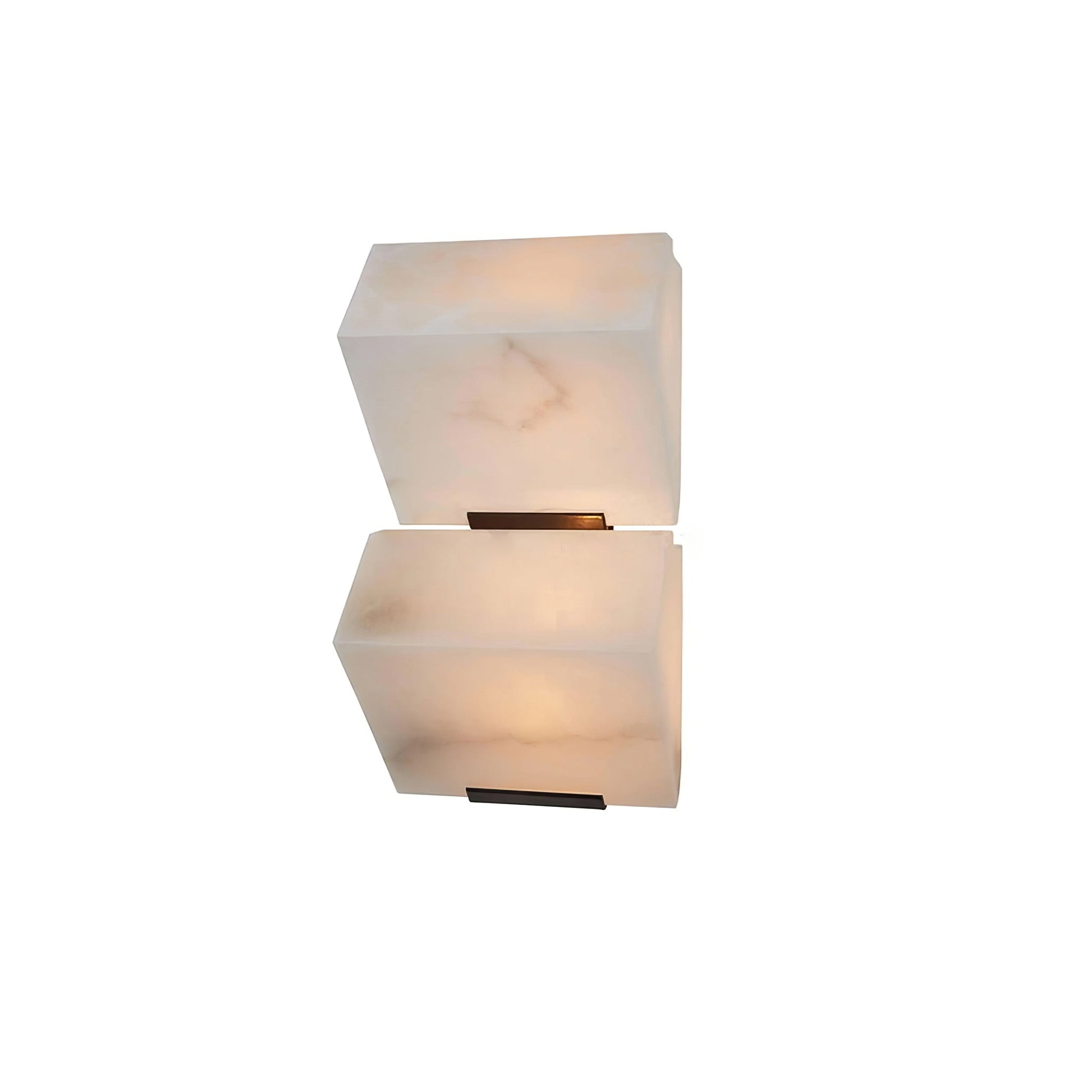 Wandlamp Modern met Albast Kappen en Geïntegreerde LED