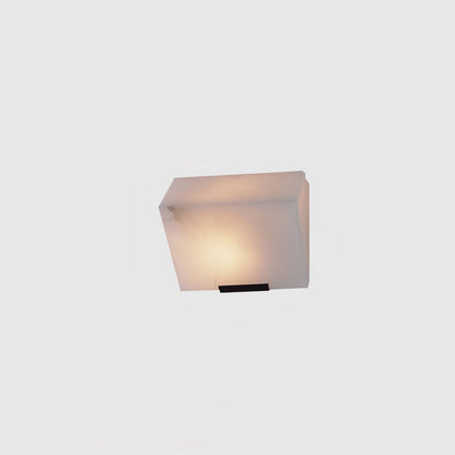 Wandlamp Modern met Albast Kappen en Geïntegreerde LED