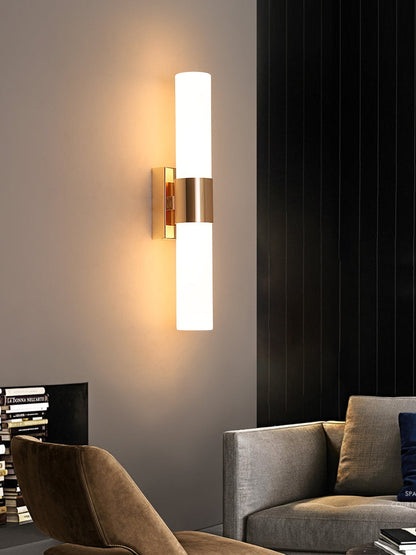 Wandlamp Modern met Cilindervormige Kappen en Geïntegreerde LED