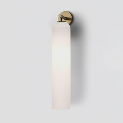 Wandlamp Modern met Cilindrisch Glazen Kap en GU10 Fitting