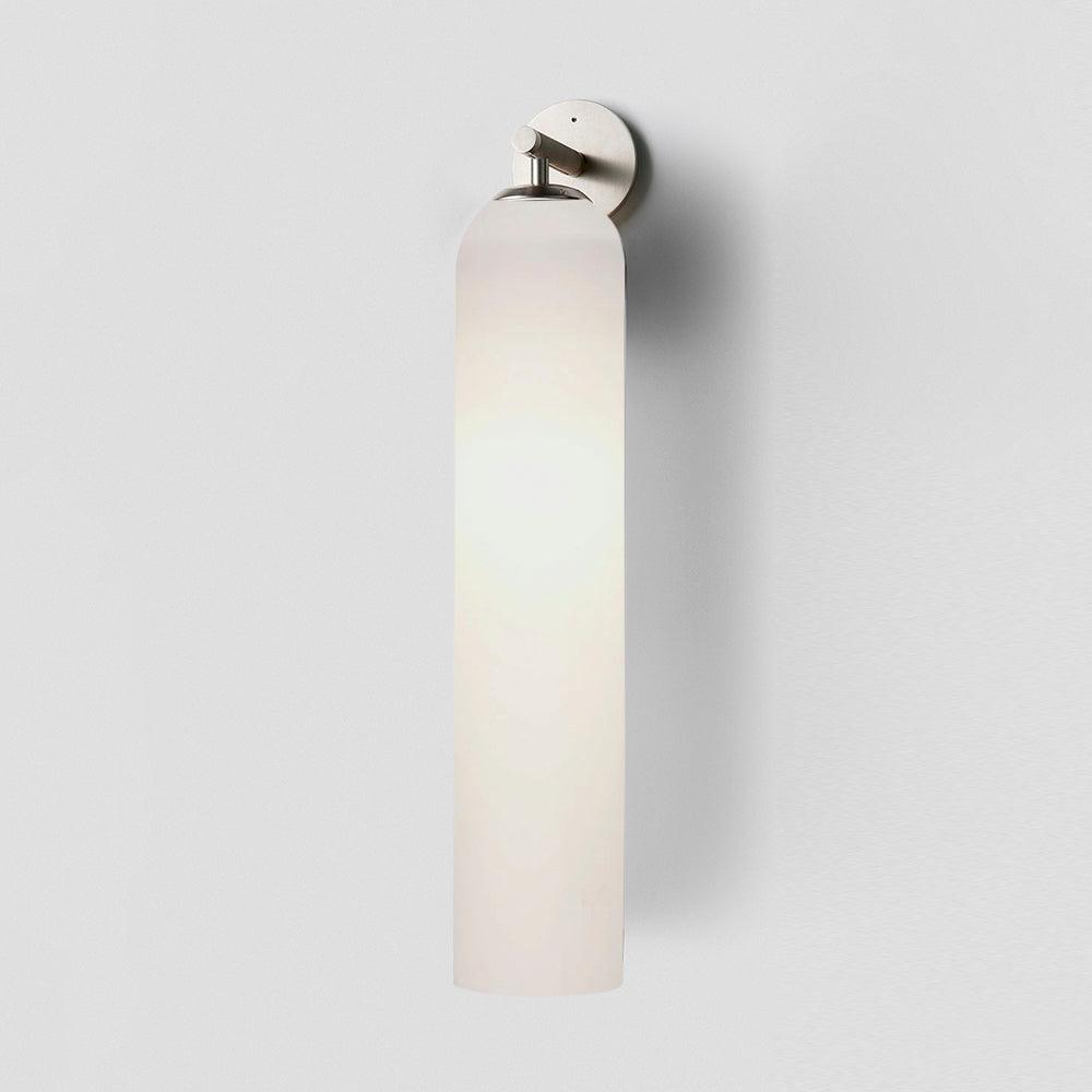 Wandlamp Modern met Cilindrisch Glazen Kap en GU10 Fitting
