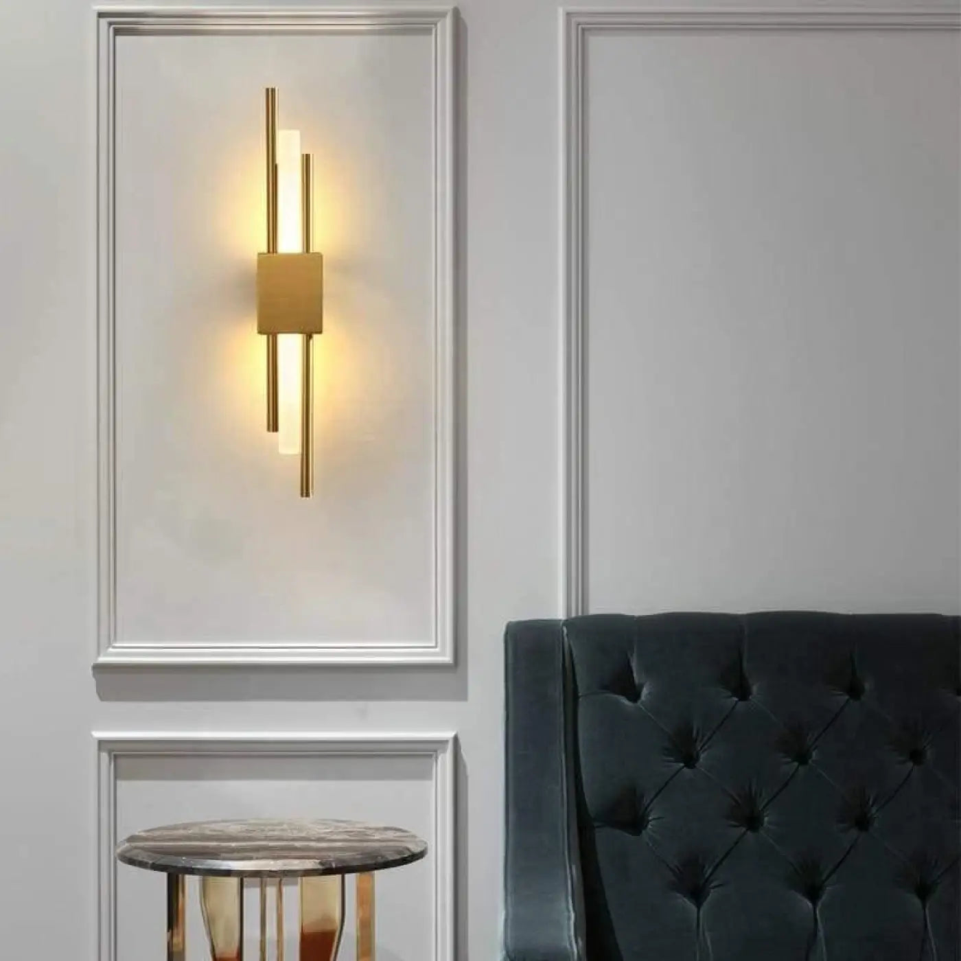 Wandlamp Modern met Dubbele Staafverlichting en Geïntegreerd LED