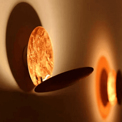 Wandlamp Modern met Roteerbare Ronde Kap en Indirecte LED Verlichting