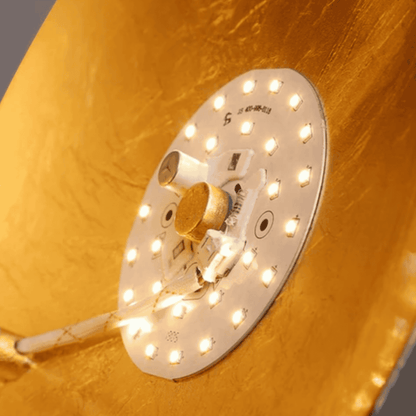 Wandlamp Modern met Roteerbare Ronde Kap en Indirecte LED Verlichting