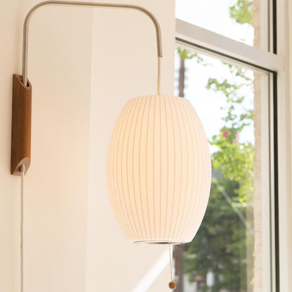 Wandlamp Retro met Draaibare Arm en Trekkoord Schakelaar