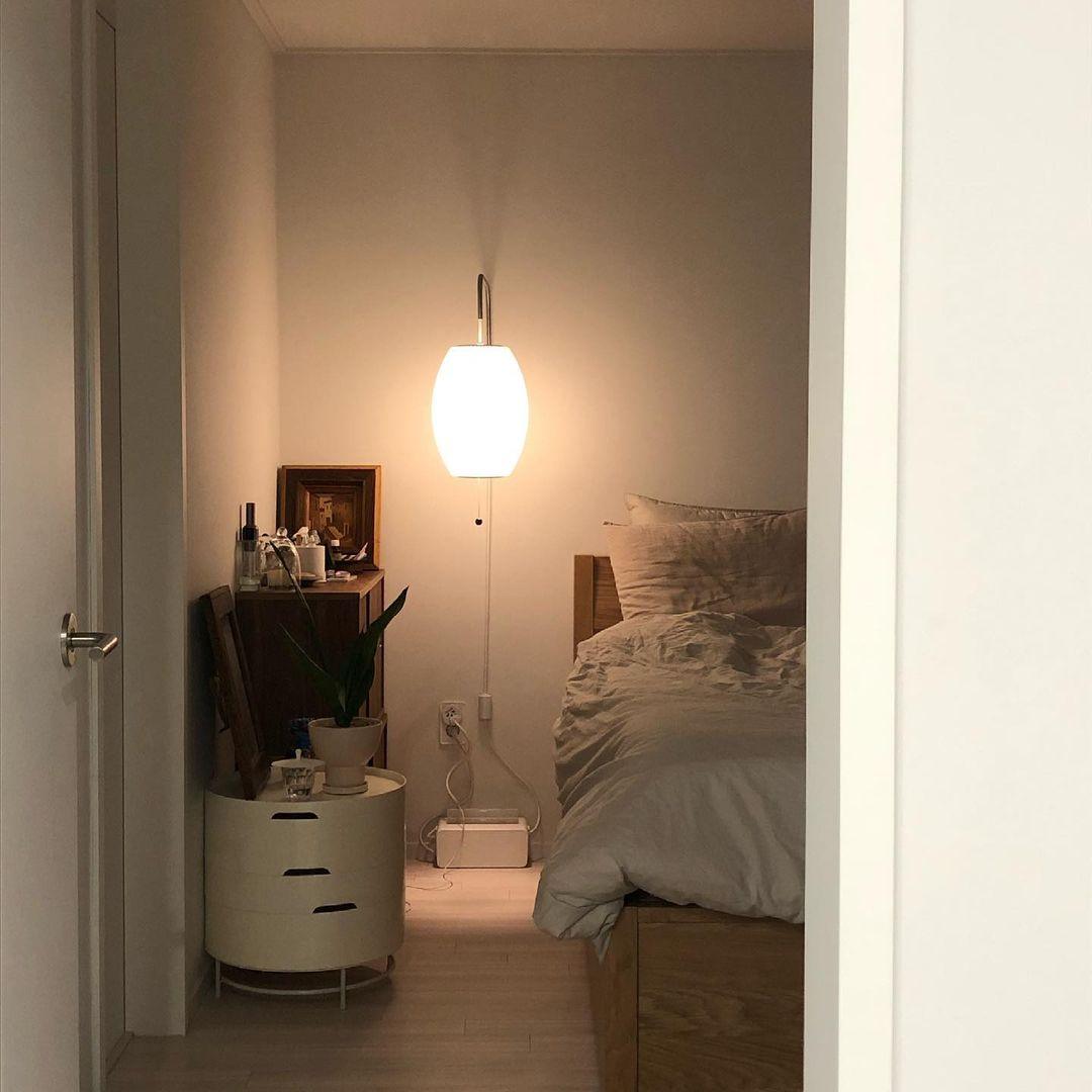 Wandlamp Retro met Draaibare Arm en Trekkoord Schakelaar