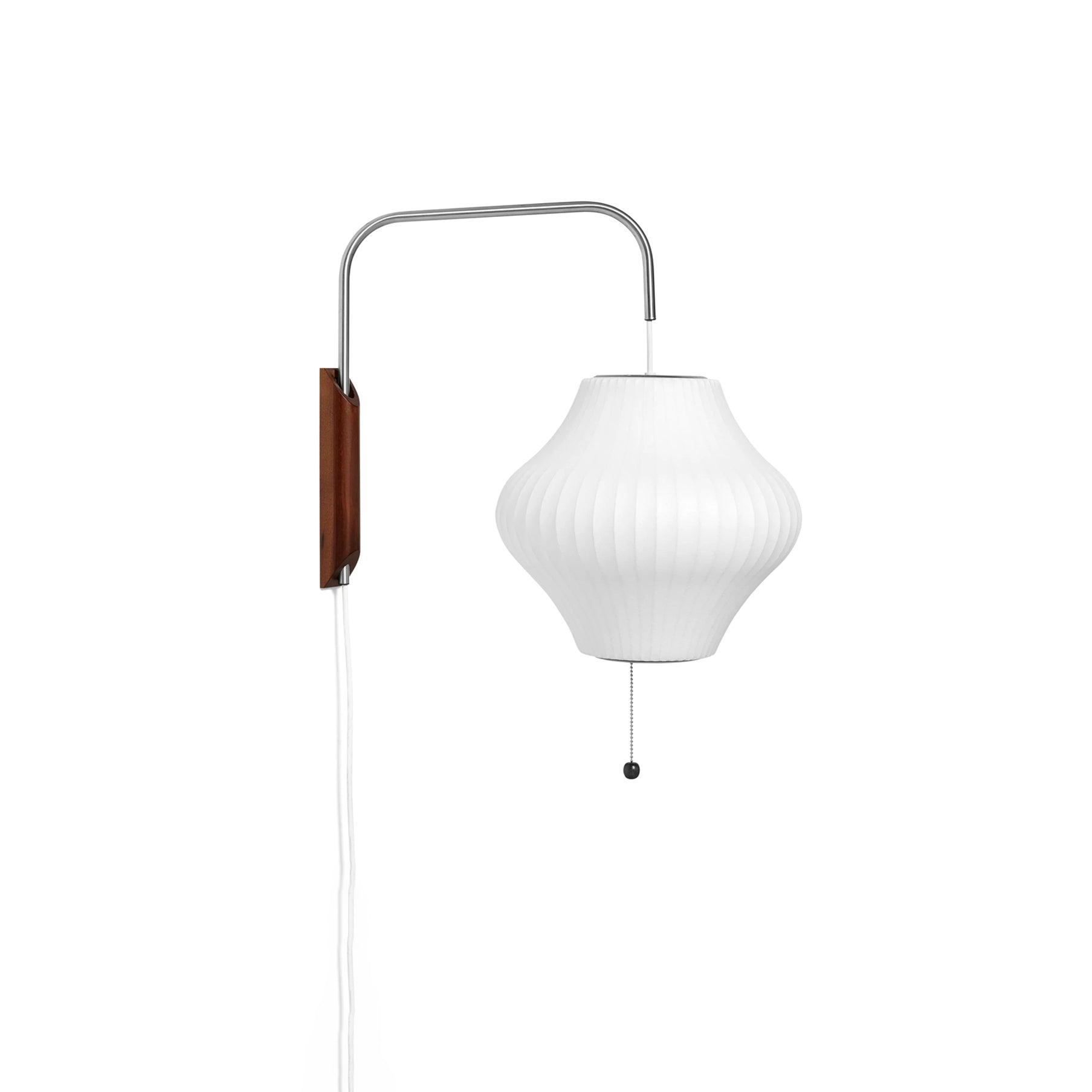 Wandlamp Retro met Draaibare Arm en Trekkoord Schakelaar