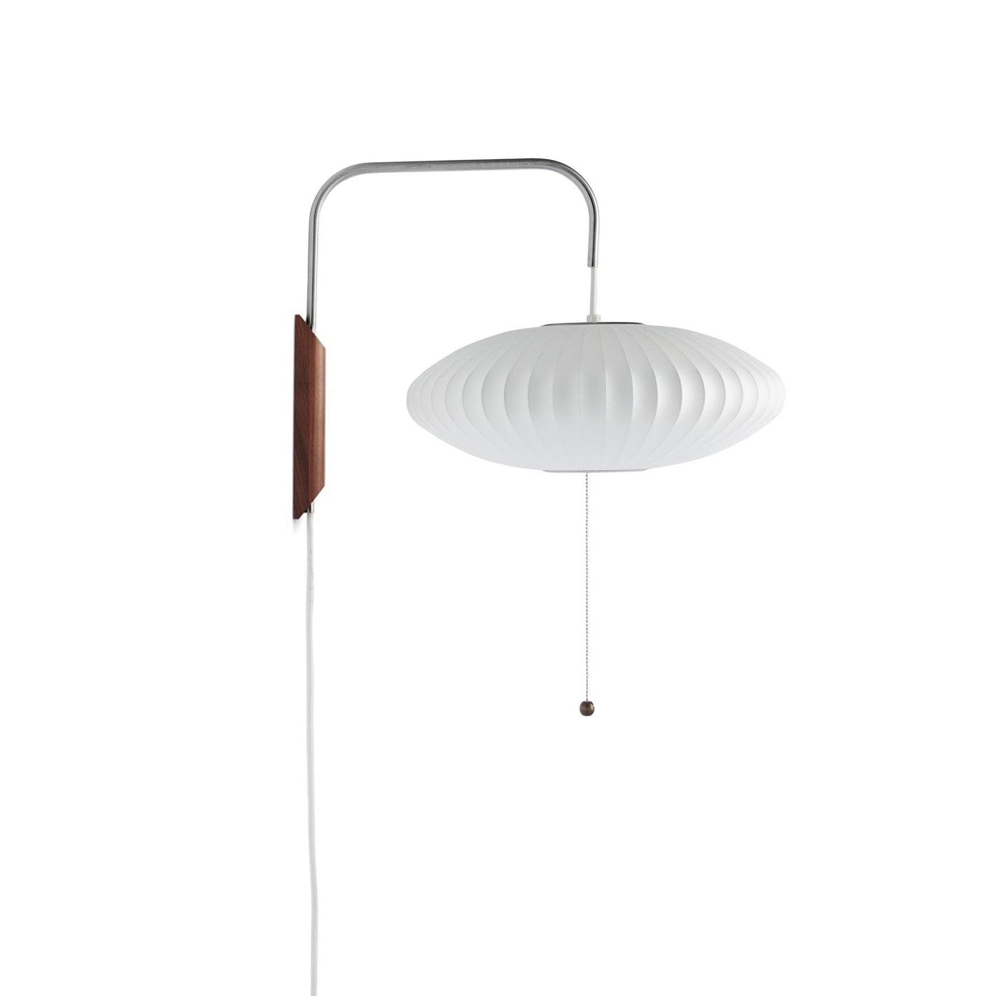 Wandlamp Retro met Draaibare Arm en Trekkoord Schakelaar