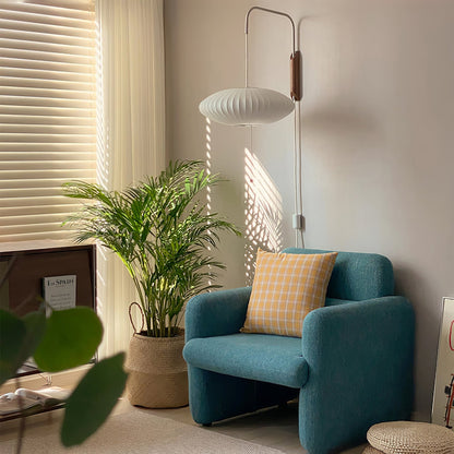 Wandlamp Retro met Draaibare Arm en Trekkoord Schakelaar