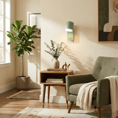 Wandlamp Scandinavisch met Draaibare Kap 350° en Ingebouwde Schakelaar