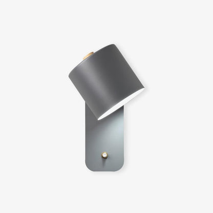 Wandlamp Scandinavisch met Draaibare Kap 350° en Ingebouwde Schakelaar