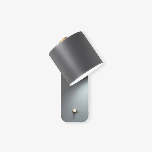 Wandlamp Scandinavisch met Draaibare Kap 350° en Ingebouwde Schakelaar