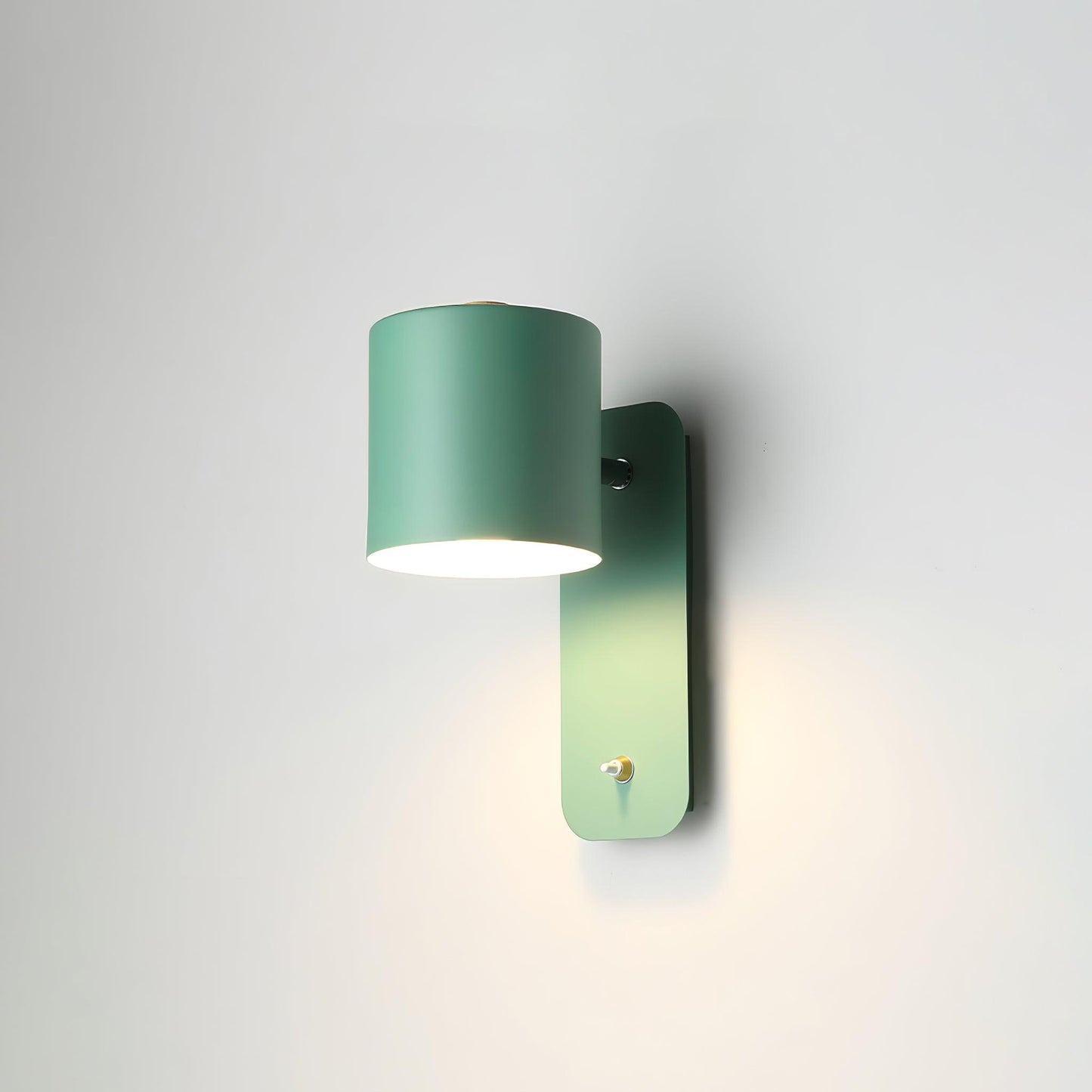 Wandlamp Scandinavisch met Draaibare Kap 350° en Ingebouwde Schakelaar