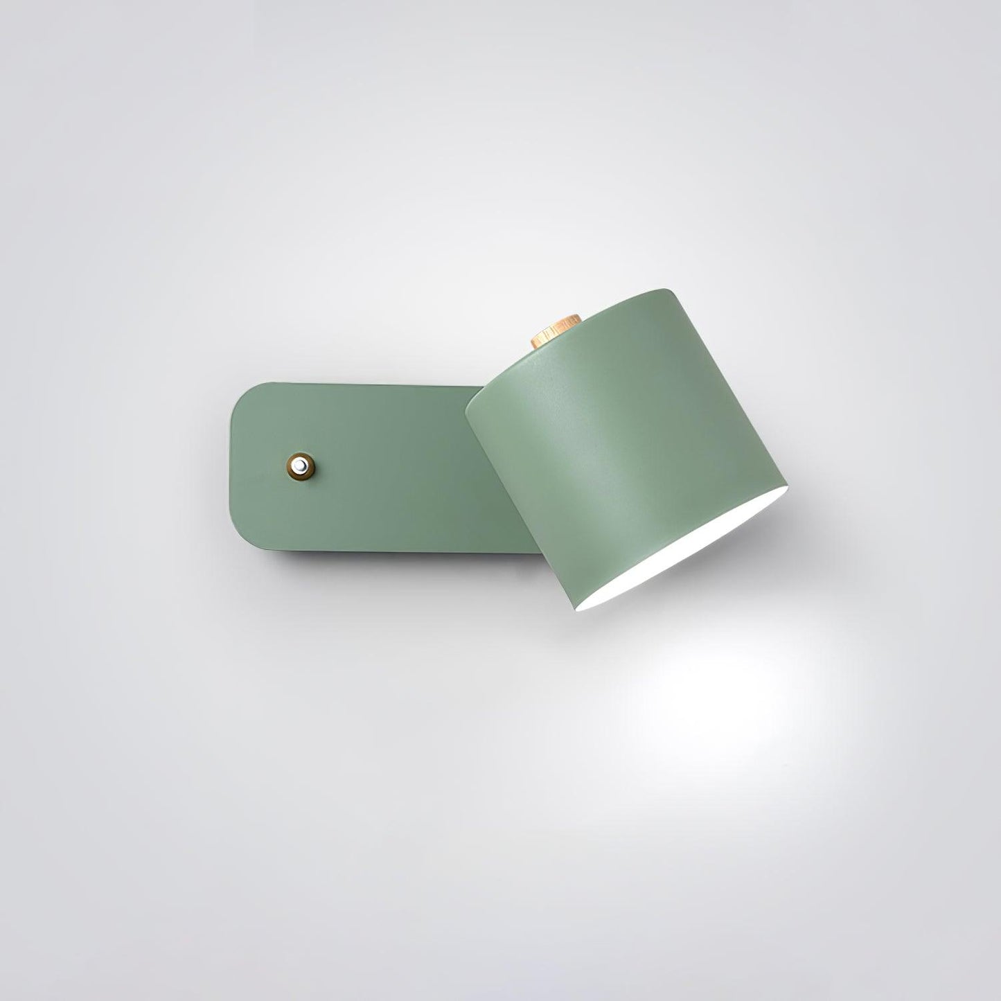 Wandlamp Scandinavisch met Draaibare Kap 350° en Ingebouwde Schakelaar