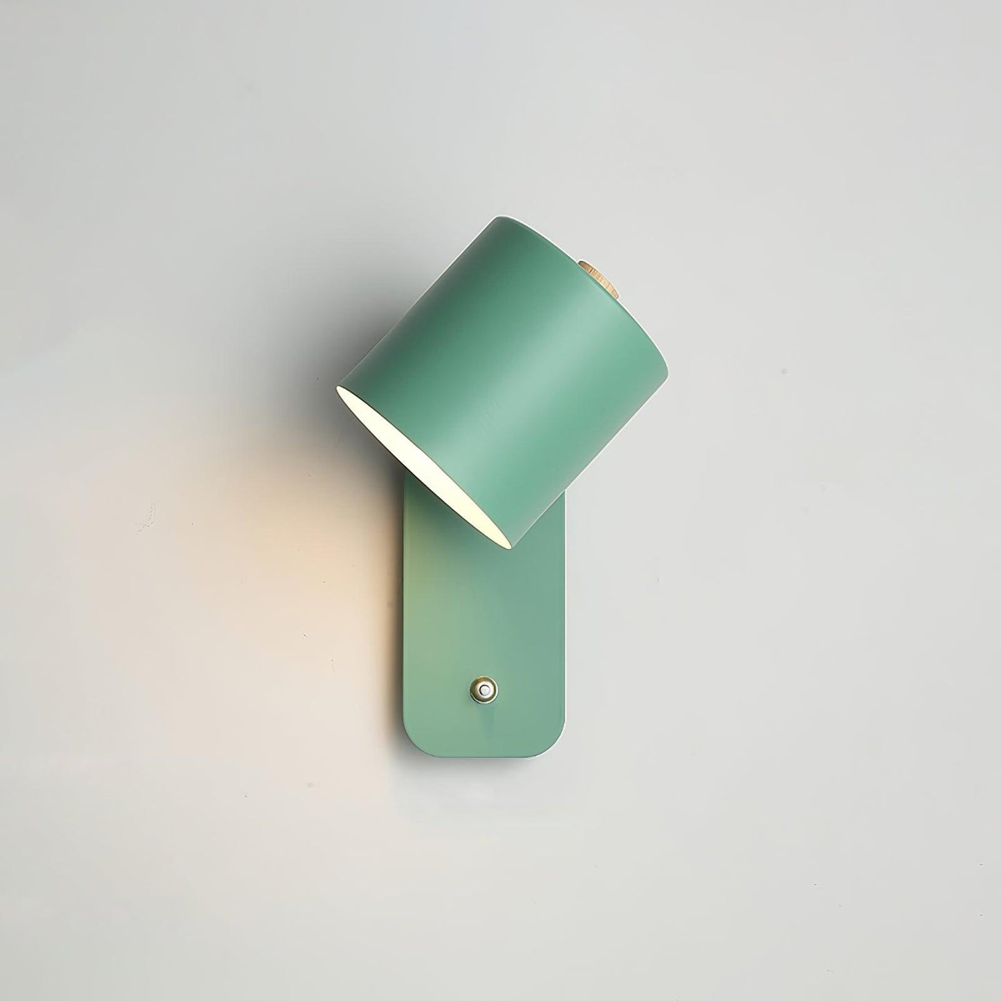 Wandlamp Scandinavisch met Draaibare Kap 350° en Ingebouwde Schakelaar