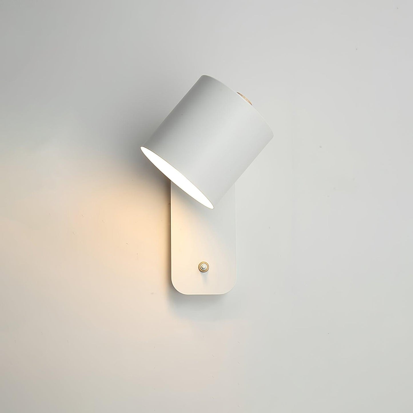 Wandlamp Scandinavisch met Draaibare Kap 350° en Ingebouwde Schakelaar