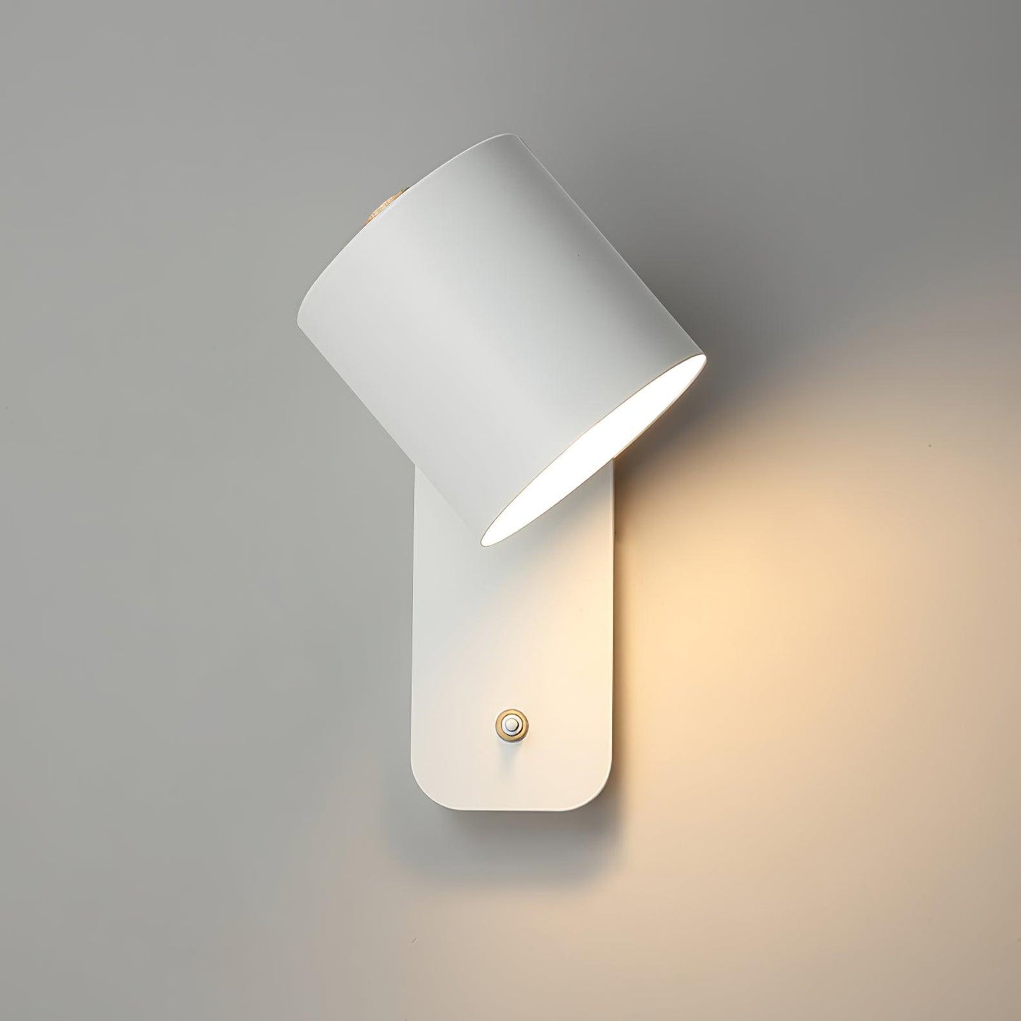 Wandlamp Scandinavisch met Draaibare Kap 350° en Ingebouwde Schakelaar