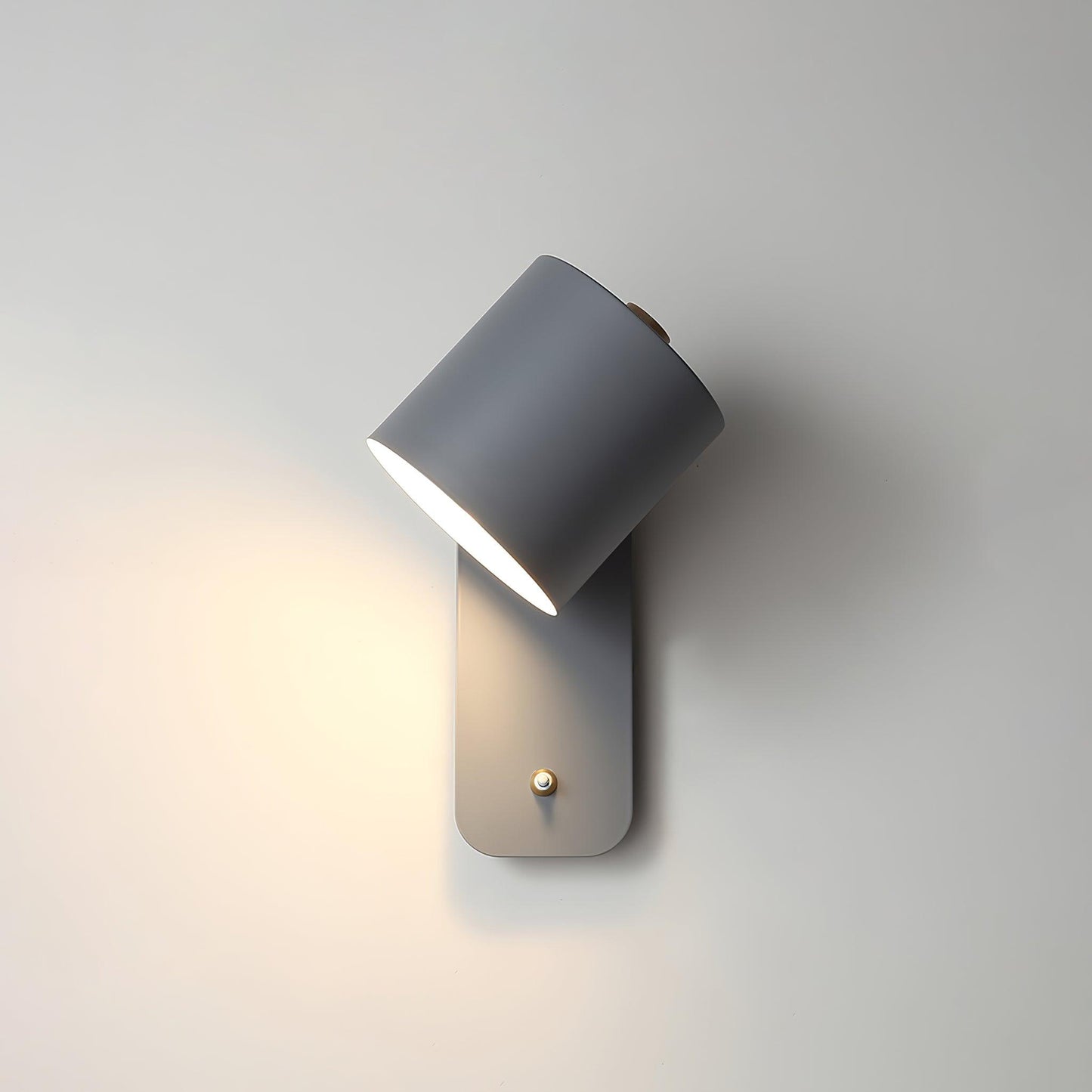 Wandlamp Scandinavisch met Draaibare Kap 350° en Ingebouwde Schakelaar
