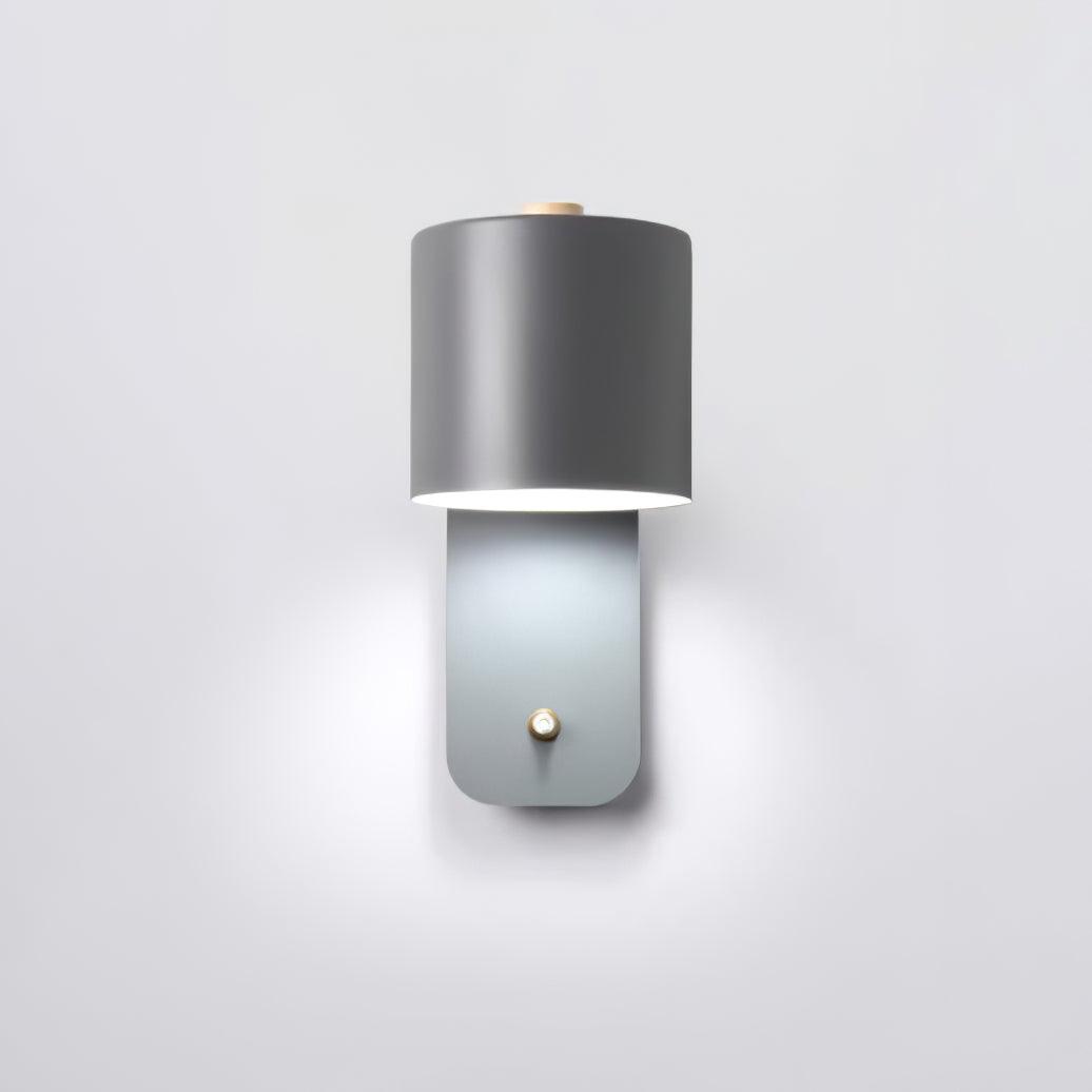 Wandlamp Scandinavisch met Draaibare Kap 350° en Ingebouwde Schakelaar
