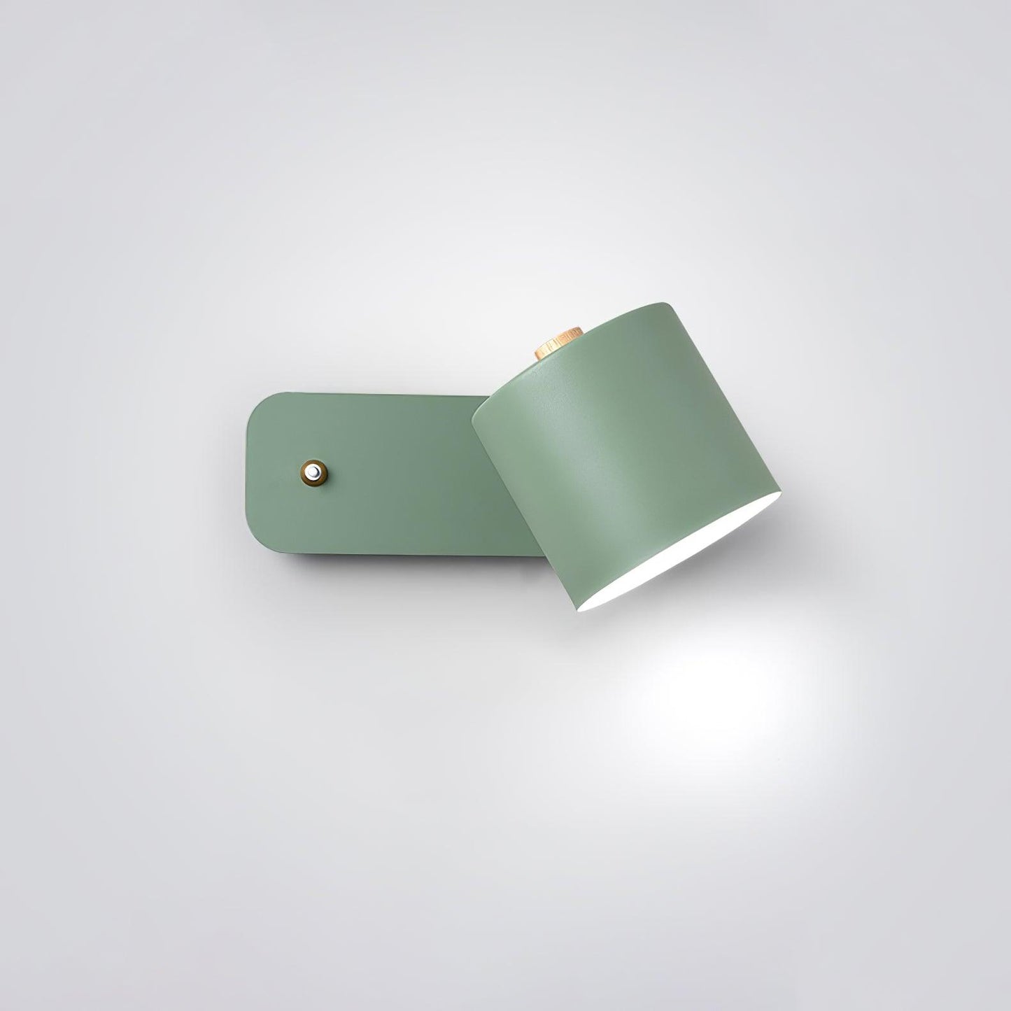 Wandlamp Scandinavisch met Draaibare Kap 350° en Ingebouwde Schakelaar