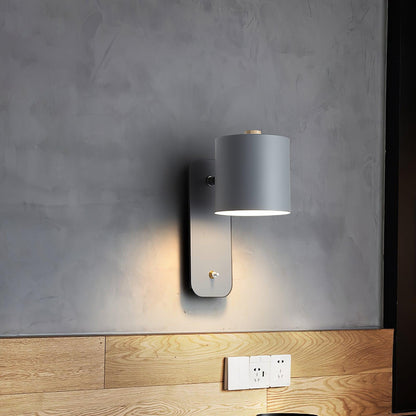 Wandlamp Scandinavisch met Draaibare Kap 350° en Ingebouwde Schakelaar