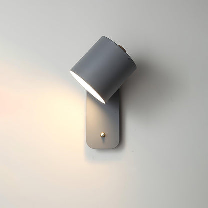 Wandlamp Scandinavisch met Draaibare Kap 350° en Ingebouwde Schakelaar