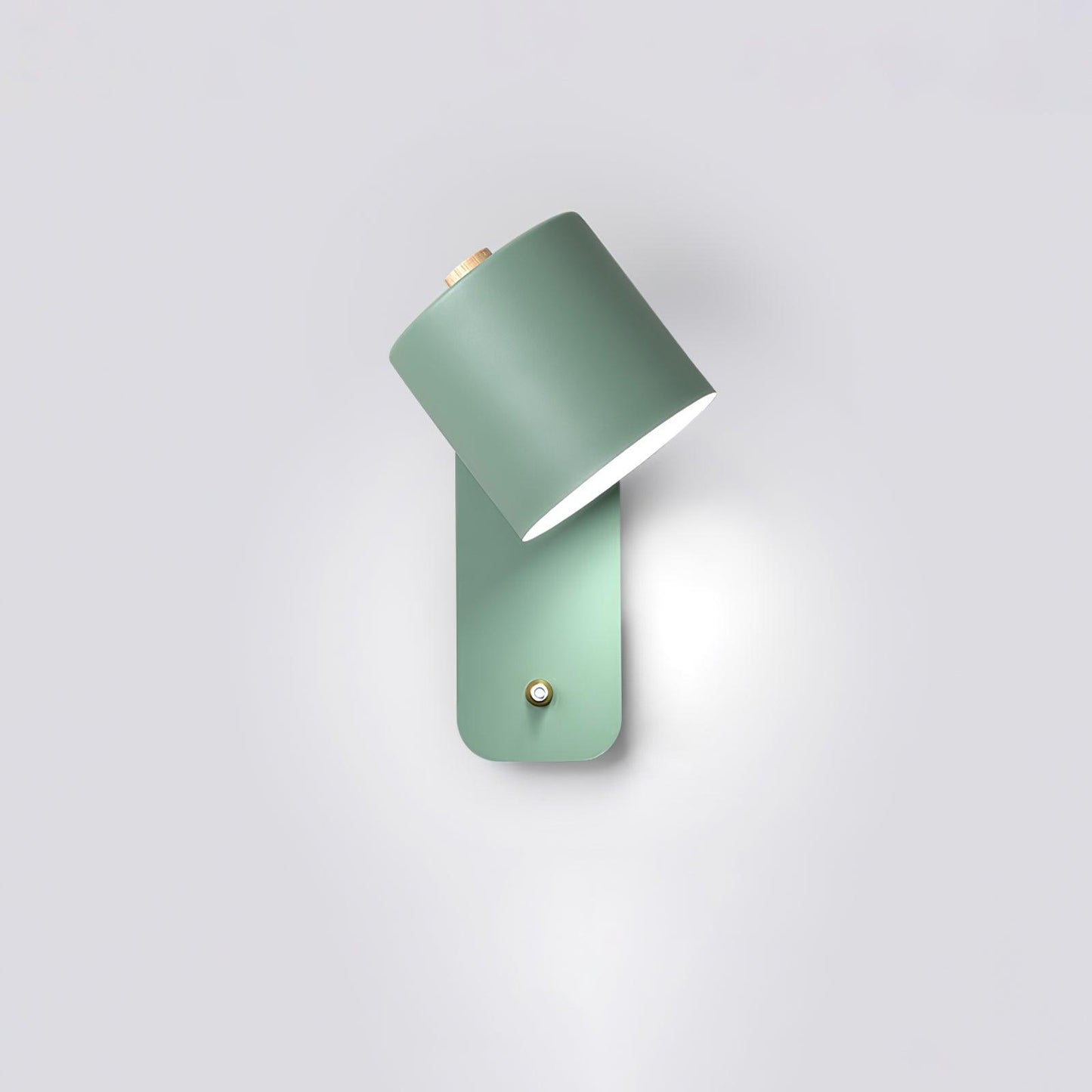 Wandlamp Scandinavisch met Draaibare Kap 350° en Ingebouwde Schakelaar