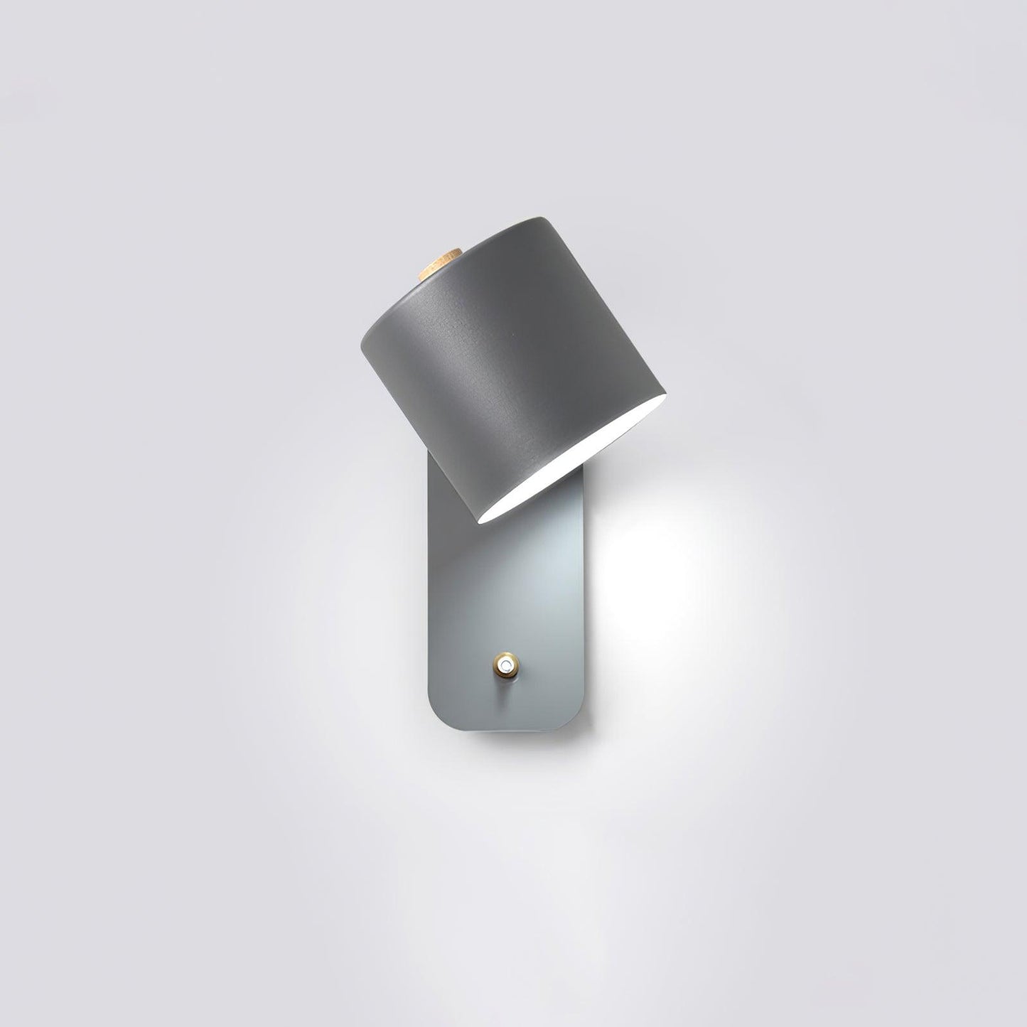 Wandlamp Scandinavisch met Draaibare Kap 350° en Ingebouwde Schakelaar
