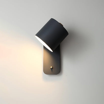 Wandlamp Scandinavisch met Draaibare Kap 350° en Ingebouwde Schakelaar
