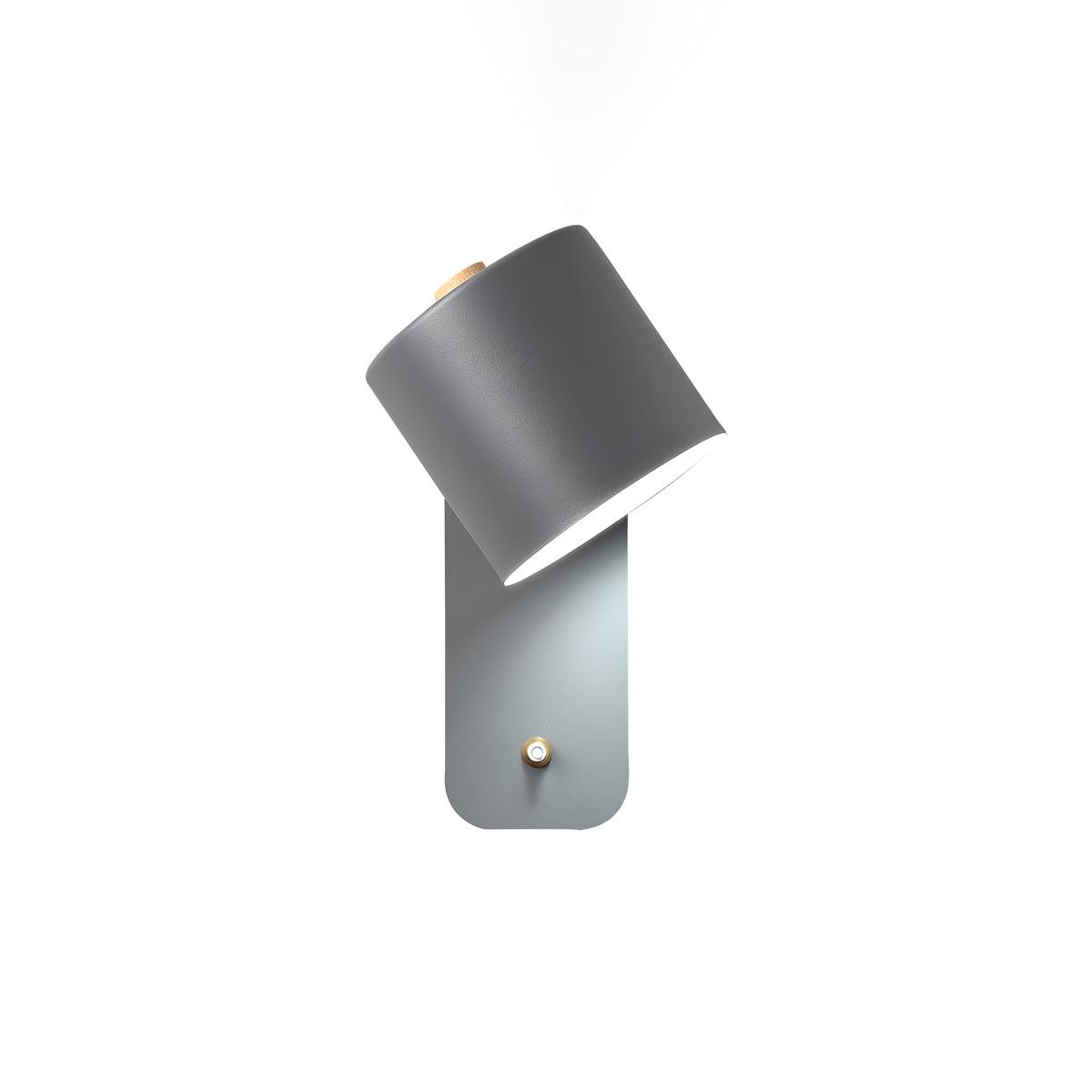 Wandlamp Scandinavisch met Draaibare Kap 350° en Ingebouwde Schakelaar