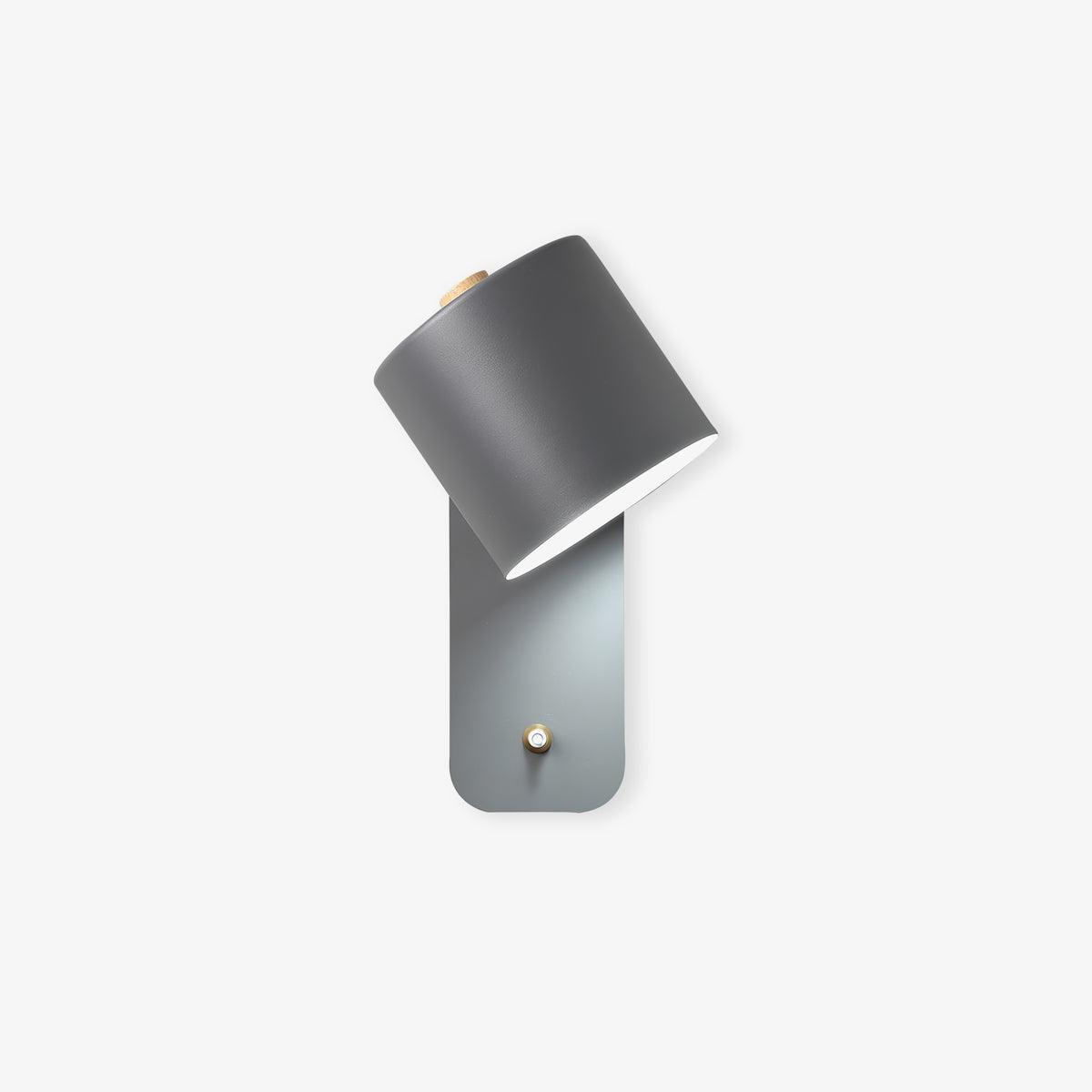 Wandlamp Scandinavisch met Draaibare Kap 350° en Ingebouwde Schakelaar
